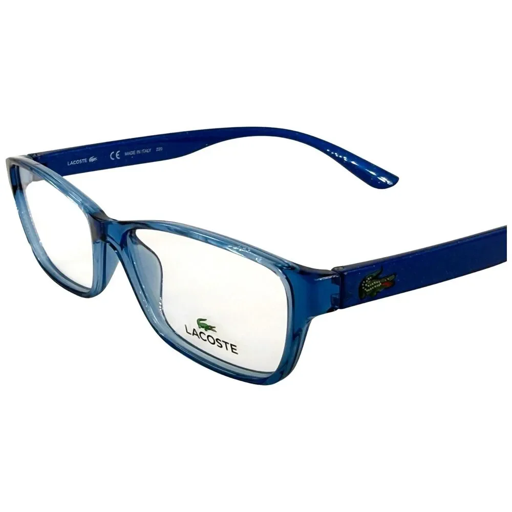 Lacoste 3803B Unisex Kids Plastic Eyeglass Frame 440 Azure 51-13 Italy w Case
